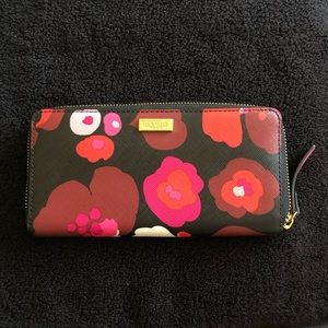 Kate Spade Neda Laurel Way Printed Wndrfloral Wallet